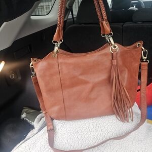 Marta Ponti Brown Crossbody Bag